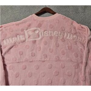 Disney Parks Walt Disney World Spirit Jersey Piglet Pink Polka Dot Fuzzy‎ Medium